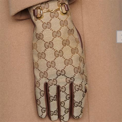 gucci red gloves|gucci women's leather gloves.